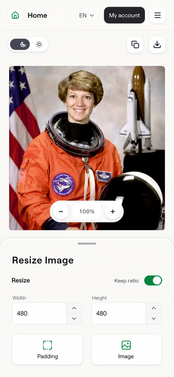 EditGator image editor design concept 21: Refined evolution